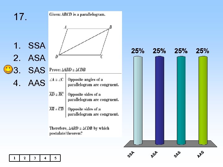 17. 1. 2. 3. 4. 1 SSA ASA SAS AAS 2 3 4 5