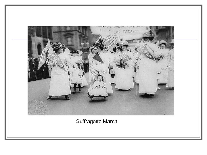 Suffragette March 