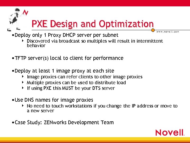 PXE Design and Optimization • Deploy only 1 Proxy DHCP server per subnet 4