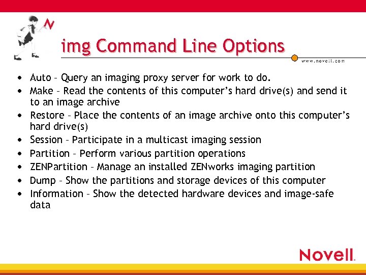 img Command Line Options • Auto – Query an imaging proxy server for work