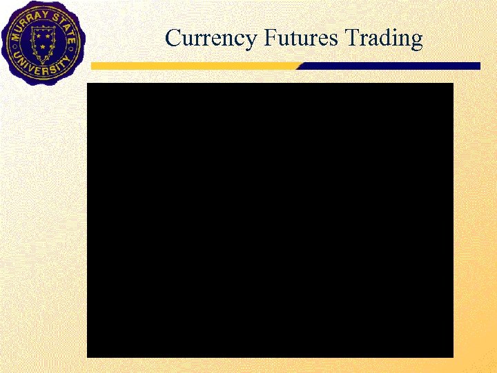 Currency Futures Trading 