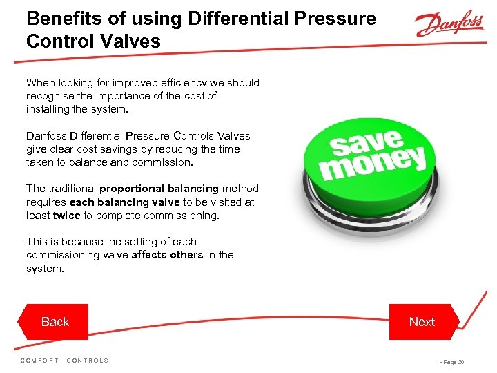 Benefits of using Differential Pressure Control Valves When looking for improved efficiency we should