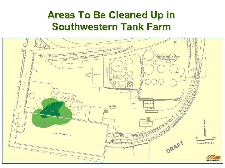 Areas To Be Cleaned Up in Southwestern Tank Farm 