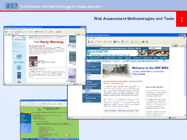 Risk Assessment Methodologies and Tools I 