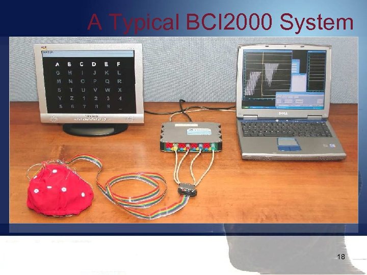 A Typical BCI 2000 System 18 