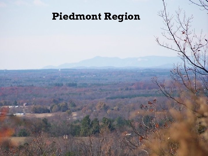 Piedmont Region 