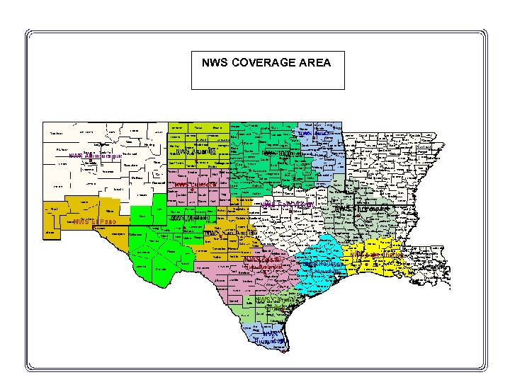 NWS COVERAGE AREA 