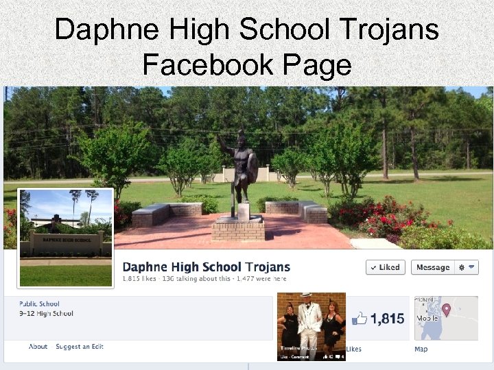Daphne High School Trojans Facebook Page 