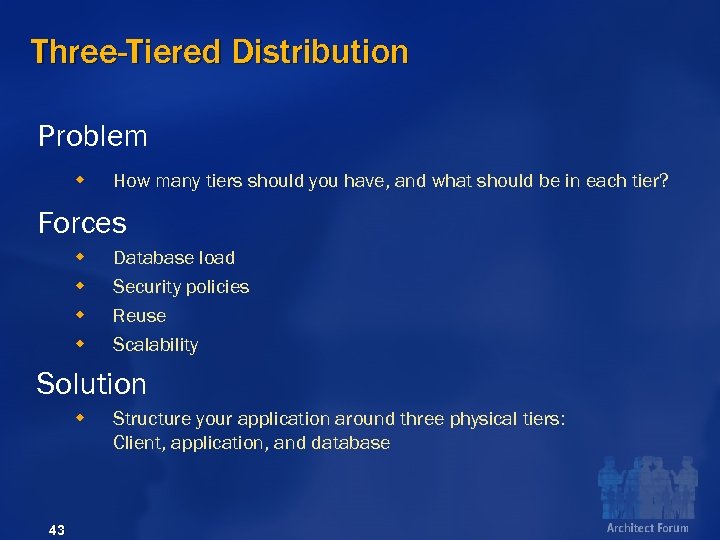Three-Tiered Distribution Problem w How many tiers should you have, and what should be