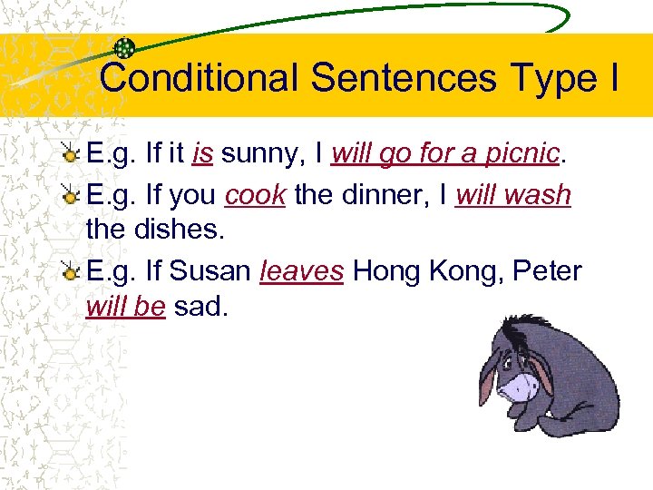 If sentences