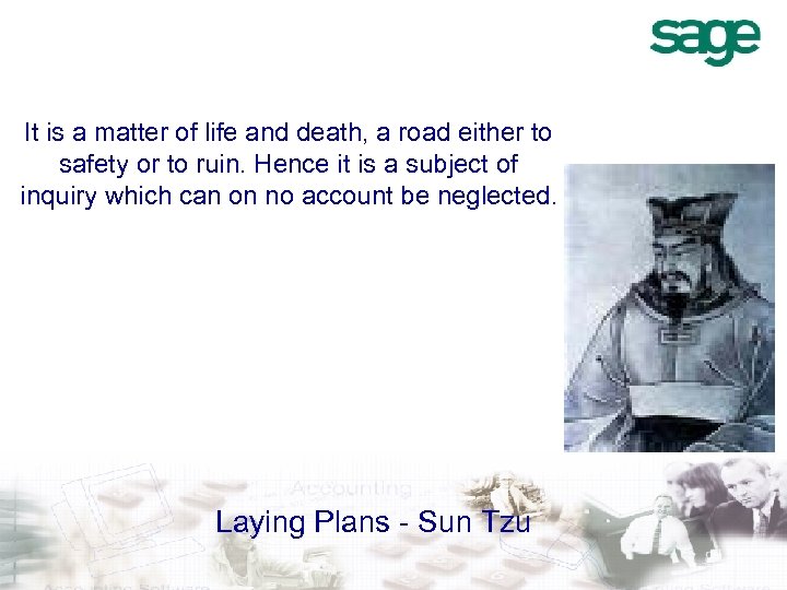 It is a matter of life and death, a road either to safety or