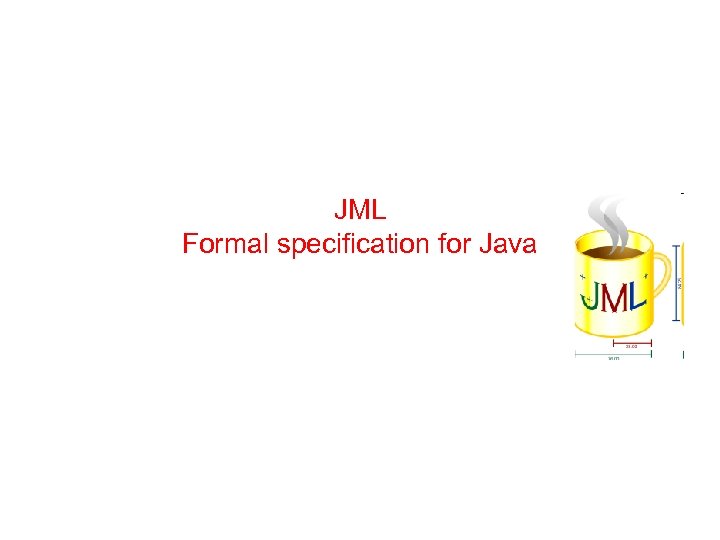 JML Formal specification for Java 