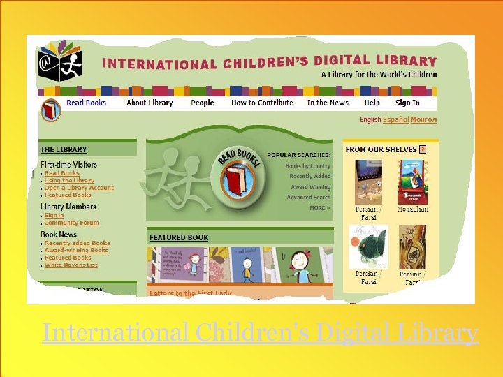 International Children's Digital Library 