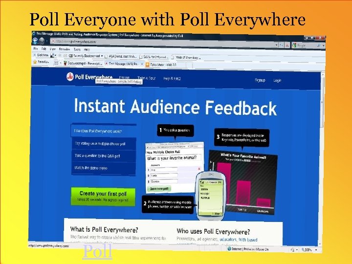 Poll Everyone with Poll Everywhere Poll 