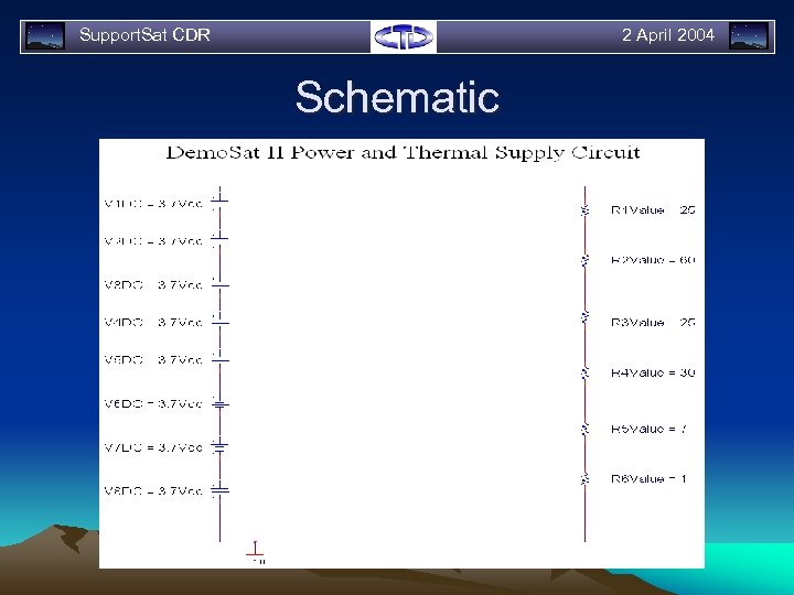Support. Sat CDR 2 April 2004 Schematic 