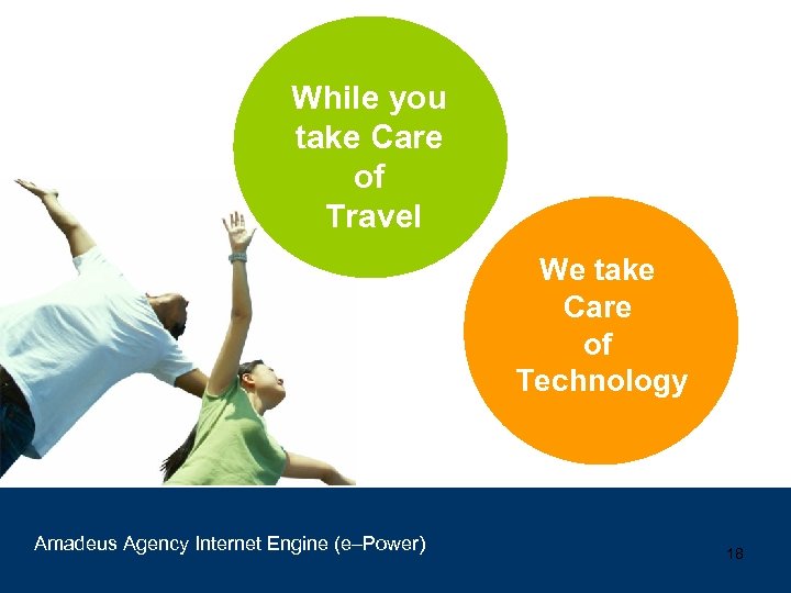 While you take Care of Travel We take Care of Technology Amadeus Agency Internet