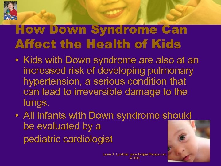 How Down Syndrome Can Affect the Health of Kids • Kids with Down syndrome