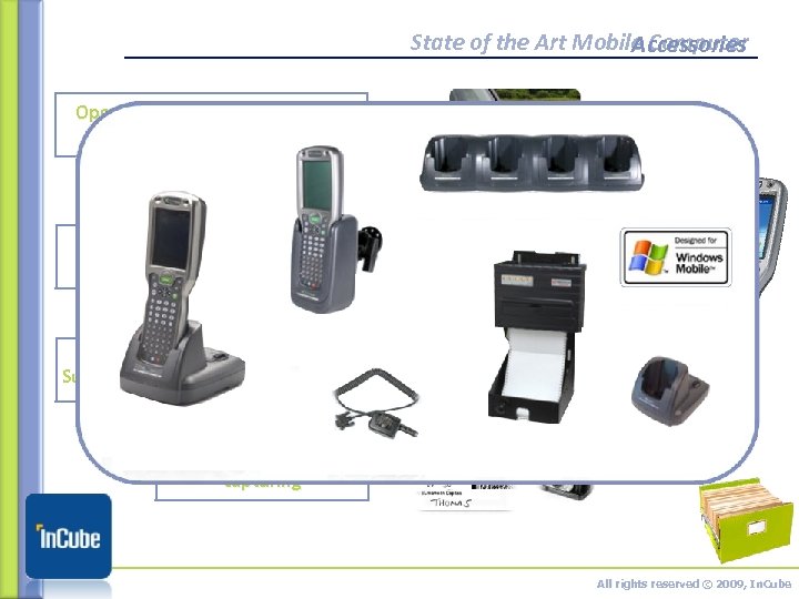 State of the Art Mobile Computer Accessories Operator under the sun light and through