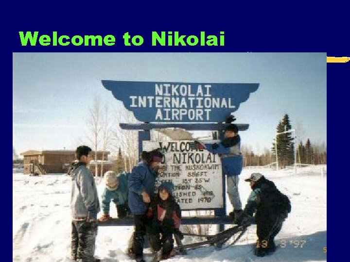 Welcome to Nikolai 5 
