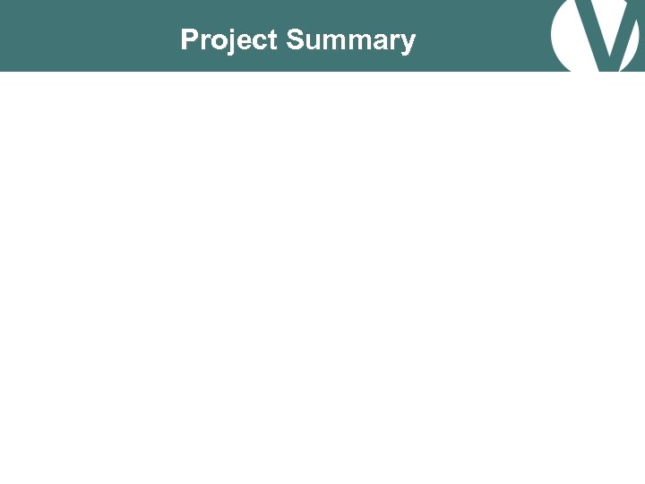 Project Summary 