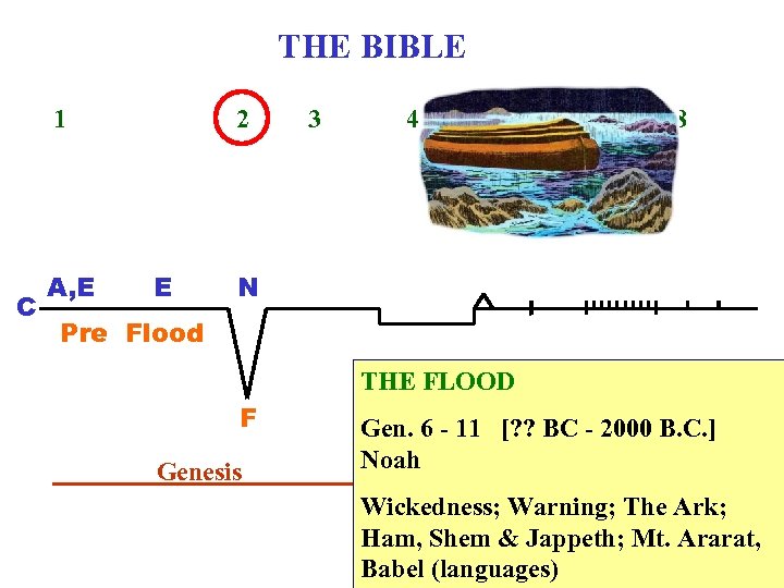THE BIBLE 1 C A, E 2 E 3 4 5 6 7 8