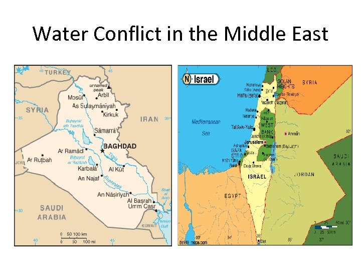 Water Conflict in the Middle East 