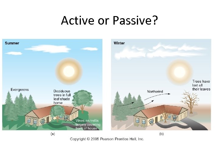 Active or Passive? 