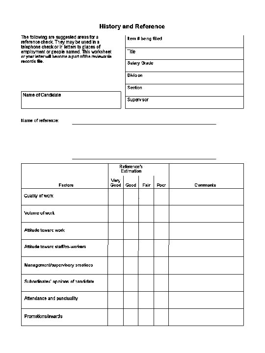  To History and Worksheet Notes To Next Section To Table of Contents 