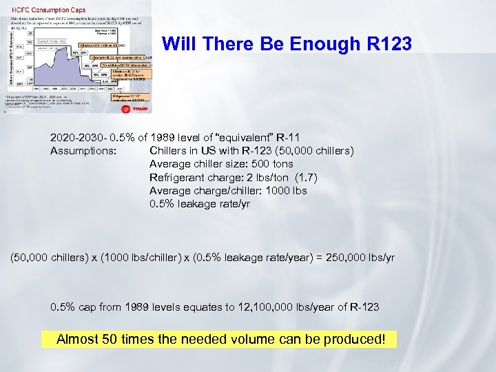 Will There Be Enough R 123 2020 -2030 - 0. 5% of 1989 level