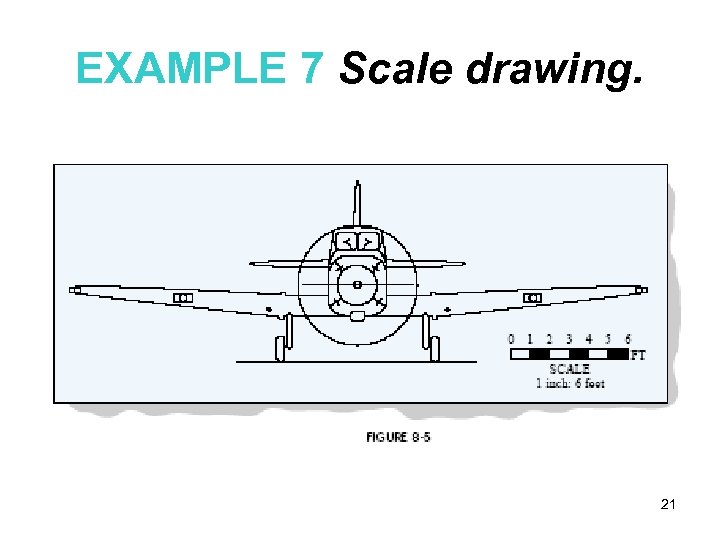 EXAMPLE 7 Scale drawing. 21 