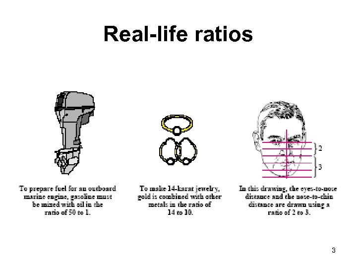 Real-life ratios 3 