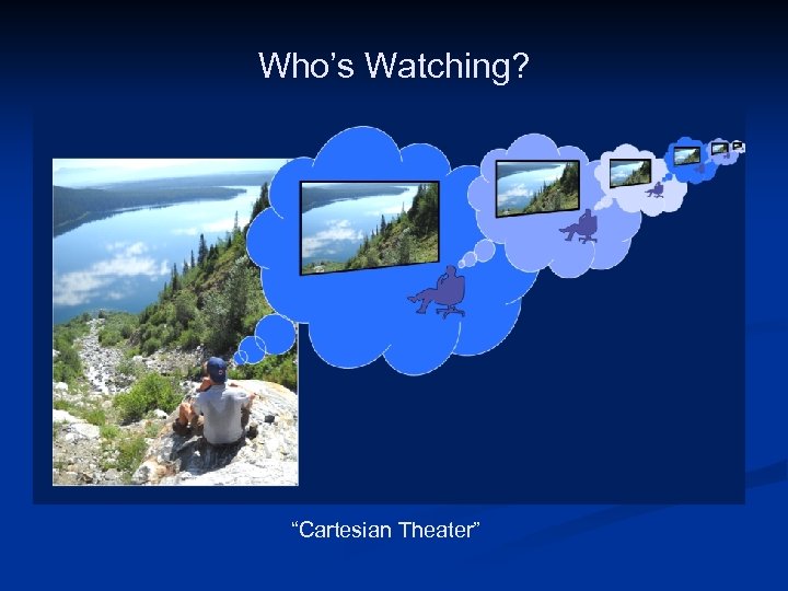 Who’s Watching? Image Courtesy of Samford University Center for Science and Religion “Cartesian Theater”