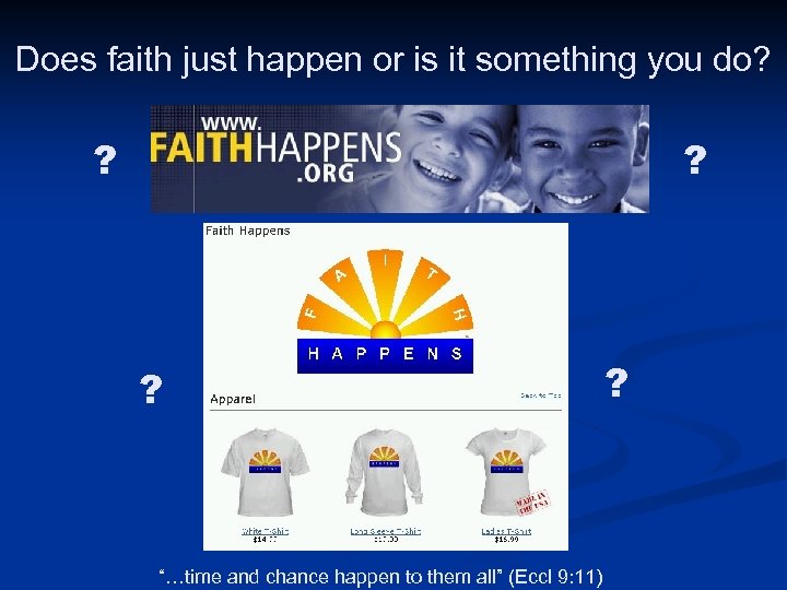 Does faith just happen or is it something you do? ? ? Image from