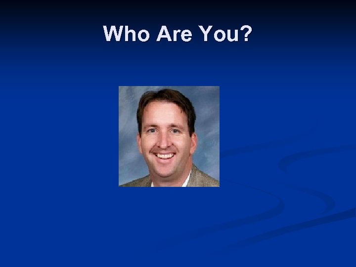 Who Are You? Image Courtesy of Samford University Center for Science and Religion 