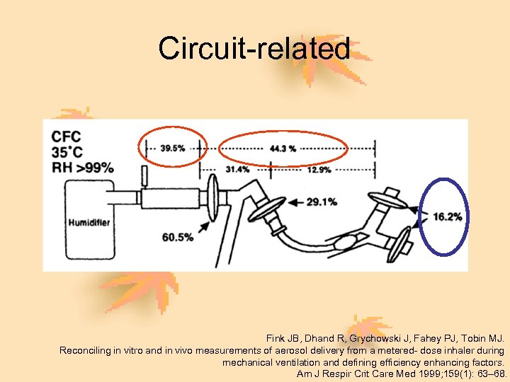 Circuit-related Fink JB, Dhand R, Grychowski J, Fahey PJ, Tobin MJ. Reconciling in vitro