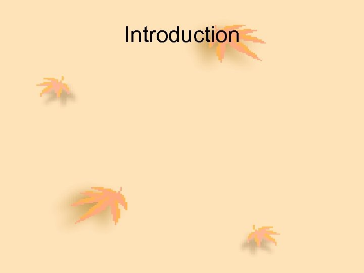 Introduction 