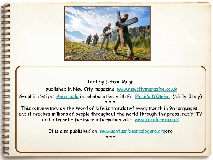 Text by Letizia Magri published in New City magazine www. newcitymagazine. co. uk Graphic