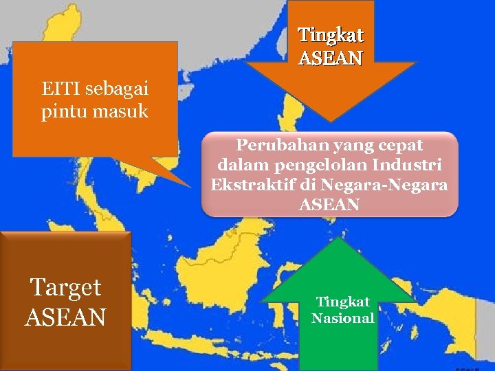 Tingkat ASEAN EITI sebagai pintu masuk Perubahan yang cepat dalam pengelolan Industri Ekstraktif di