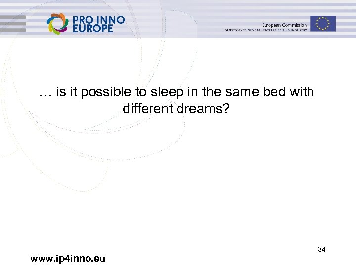 … is it possible to sleep in the same bed with different dreams? www.