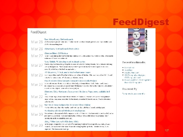 Feed. Digest 127 