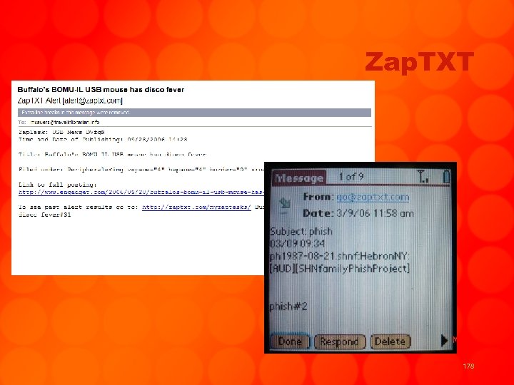Zap. TXT 178 