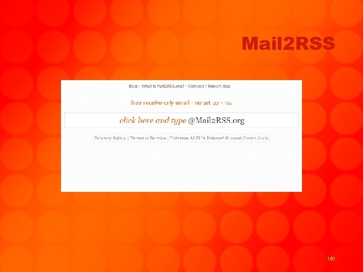 Mail 2 RSS 180 