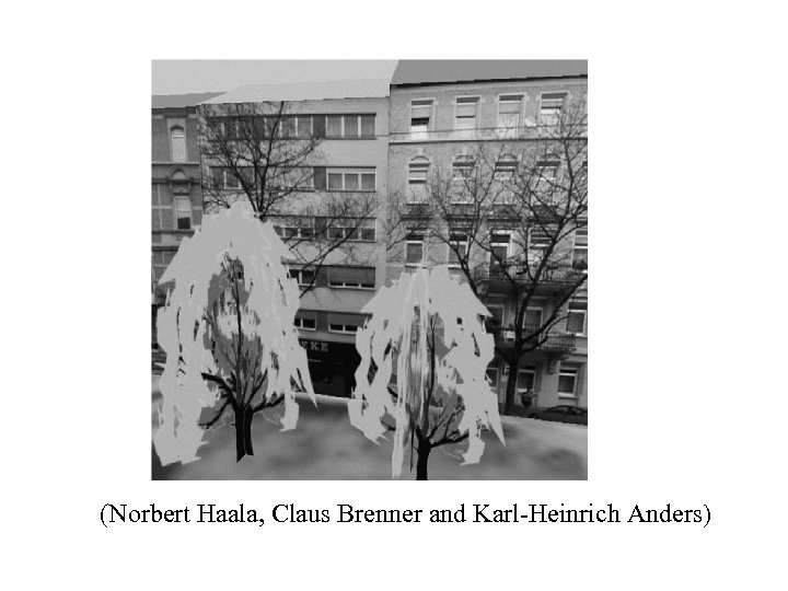 (Norbert Haala, Claus Brenner and Karl-Heinrich Anders) 