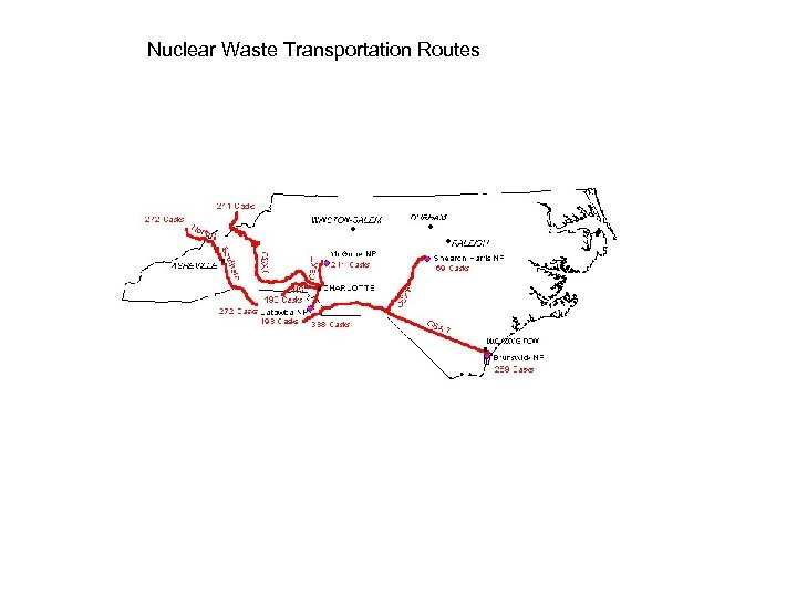 Nuclear Waste Transportation Routes 