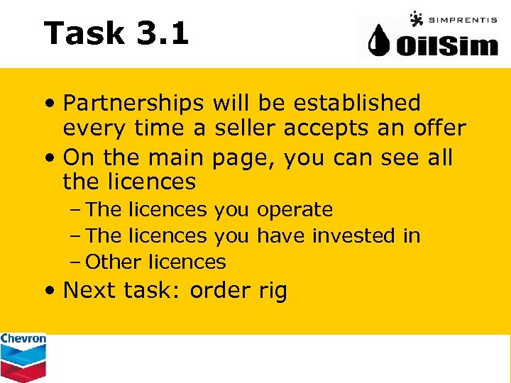 Task 3. 1 • Partnerships will be established every time a seller accepts an
