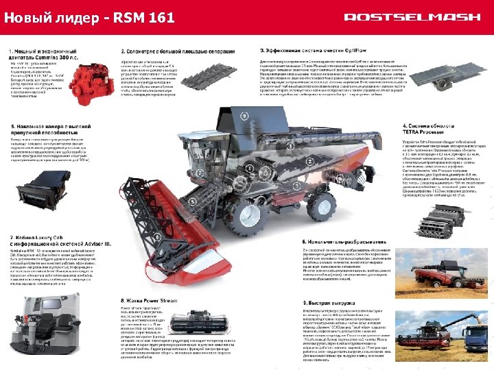 Новый лидер - RSM 161 