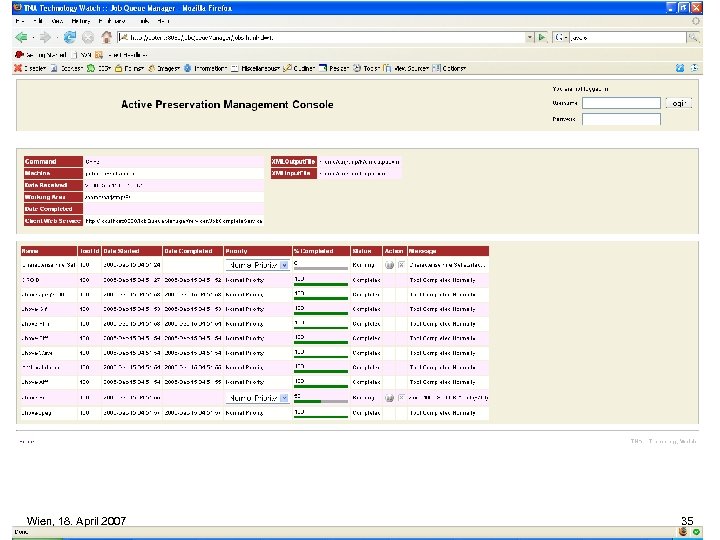 Titel einfügen Wien, 18. April 2007 35 