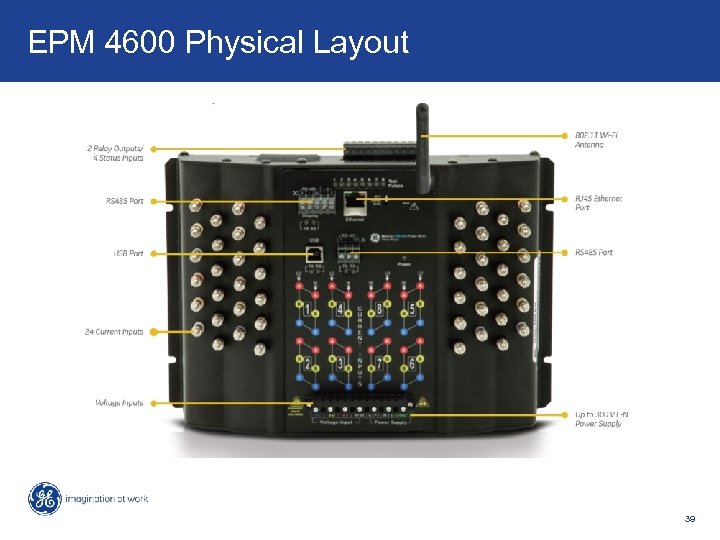 Key Features & Benefits – PMCS v 6. 31 d. EPM 4600 Physical Layout