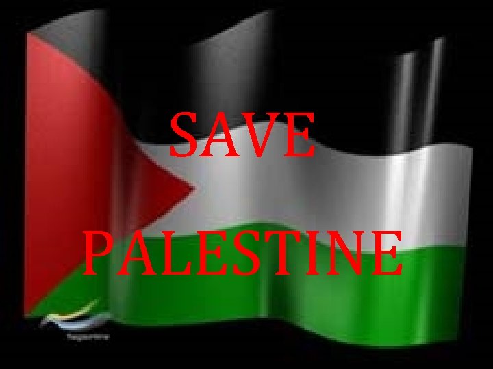 SAVE PALESTINE 