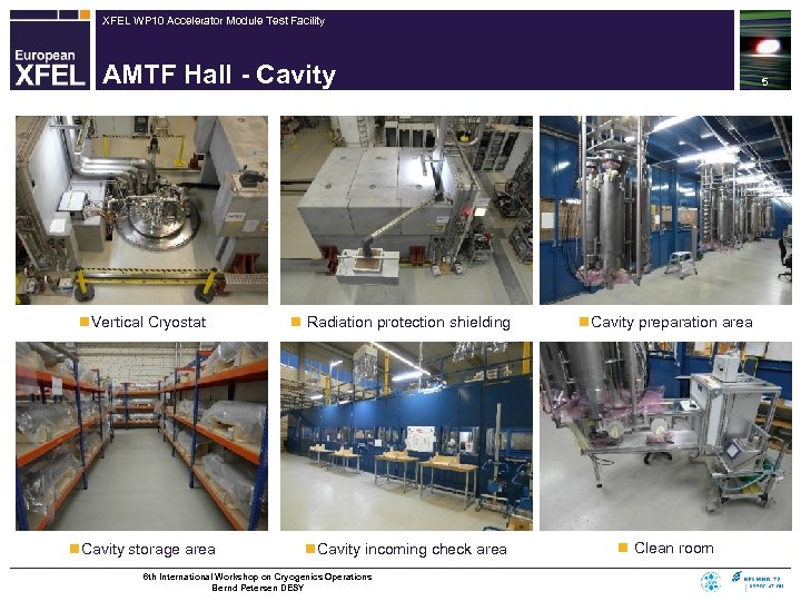 XFEL WP 10 Accelerator Module Test Facility AMTF Hall - Cavity Vertical Cryostat Cavity